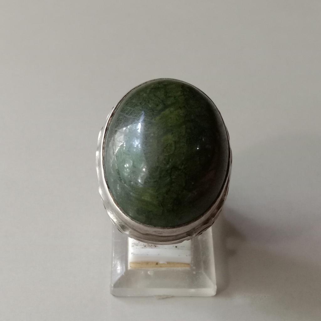 Cincin Batu Akik Natural Giok Papua Asli dan Natural