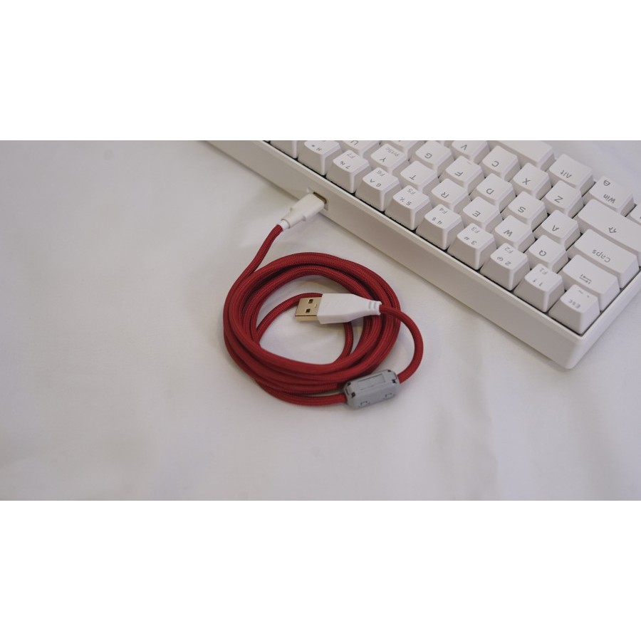 Paracord Cable USB Type-C Detachable for Mechanical Keyboard