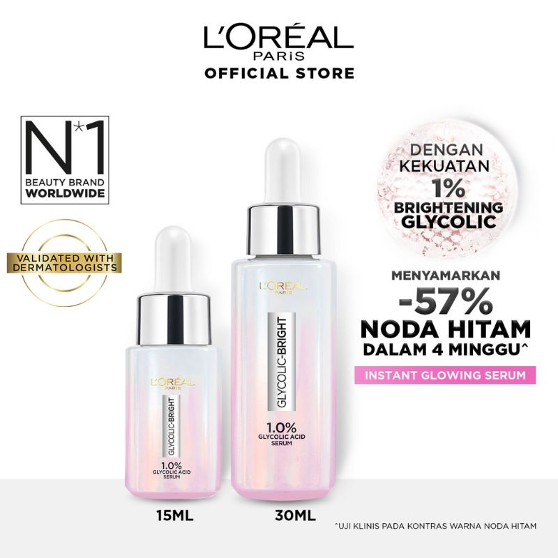 Loreal Paris Glycolic Bright Instant Glowing Face Serum