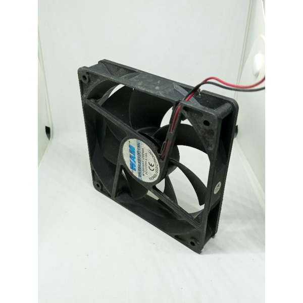 Fan kipas DC 12V 12cm pendingin cooler cabutan bekas normal