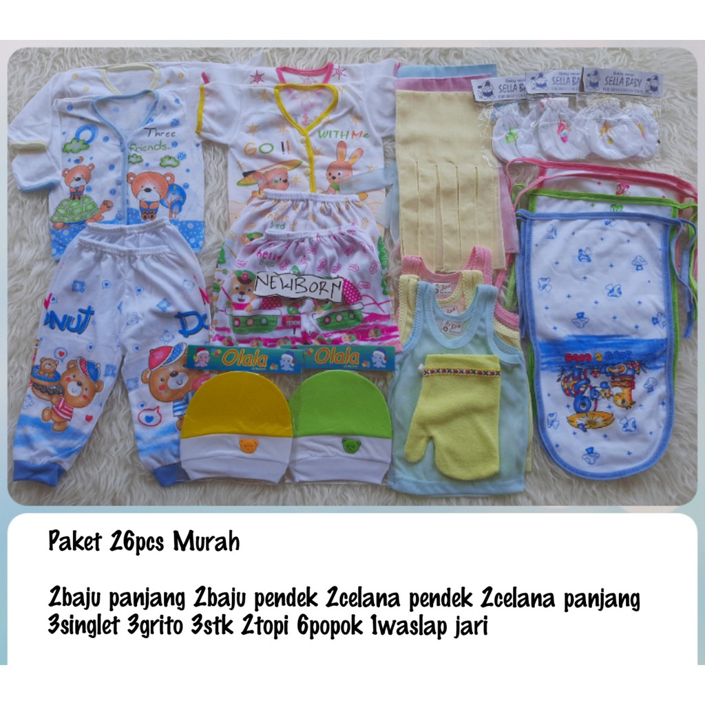 Paket perlengkapan bayi murah