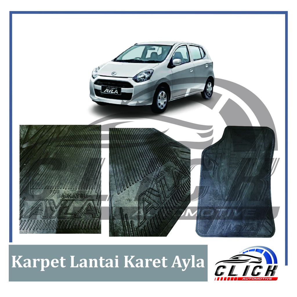 Karpet Lantai Karet Ayla Satu Set | Karpet lantai Karet Mobil Ayla