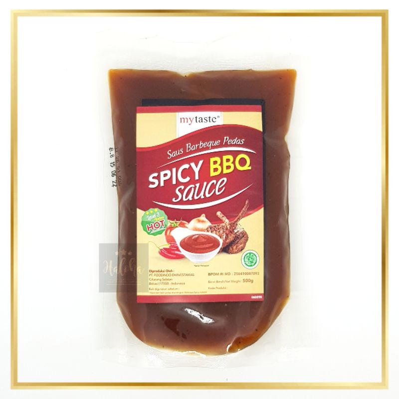 Mytaste BBQ Spicy Sauce Level 3 500g ( My Taste Saus Pedas Barbeque level 3 )