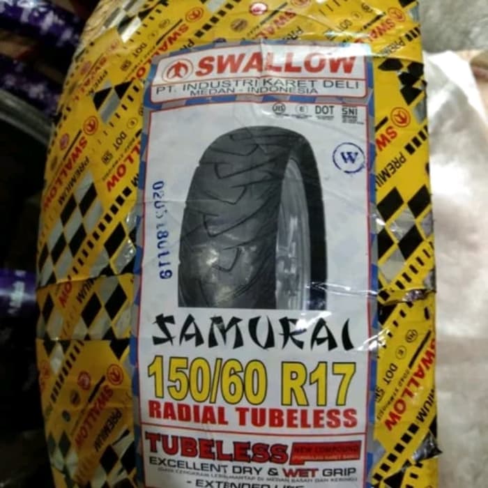 Ban luar Swallow Samurai tubles ukuran 150-60-17