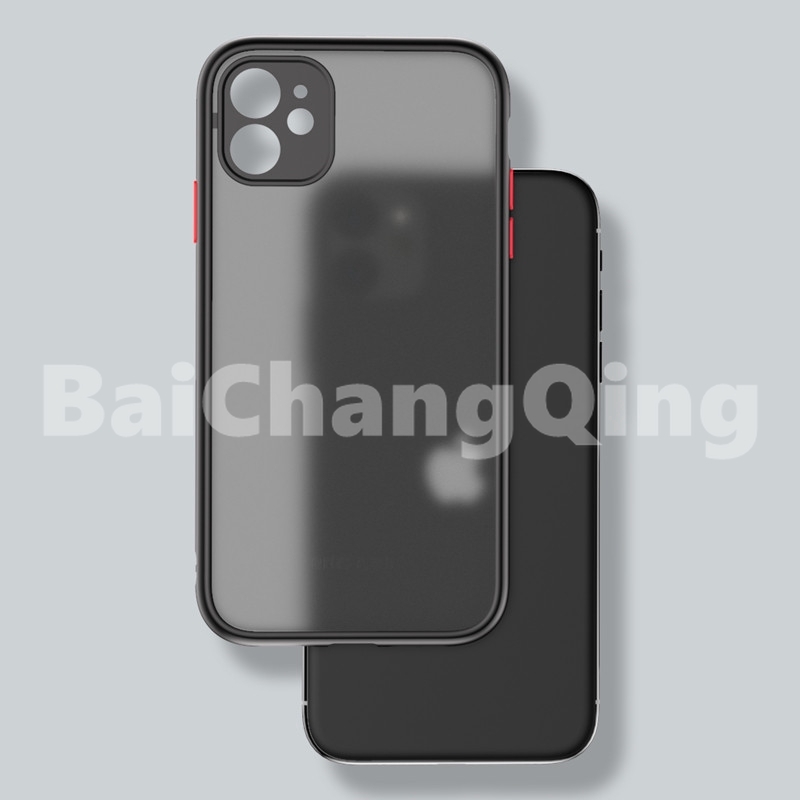 Camera Lens Protection Phone Case Matte PC Back Cover For iPhone 11 11 Pro Max 6 6S 7 8 Plus X XS Max XR Perlindungan lensa