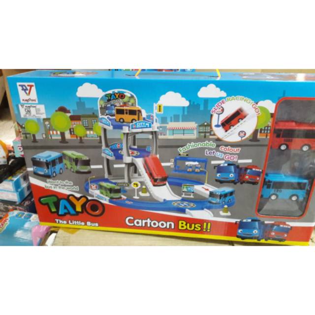 Mainan anak TAYO PARKING MAINAN PARKING LOT TAYO murah