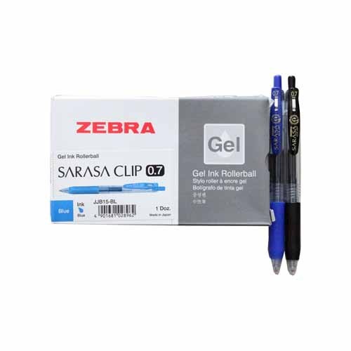 

Pen Zebra Sarasa Clip 0.7 Hitam / Biru