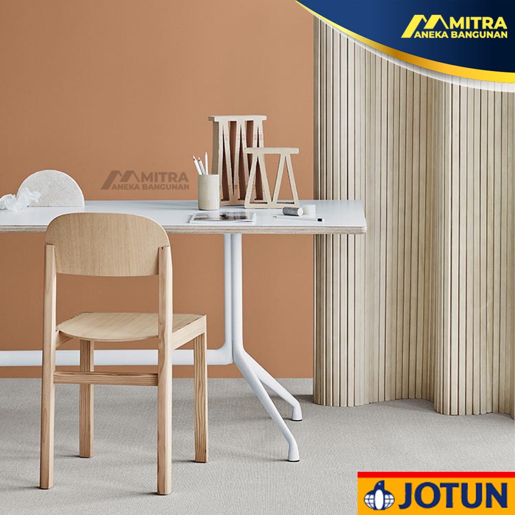 CAT TEMBOK INTERIOR EKSTERIOR JOTUN PEACHY 12074 / MAJESTIC TRUE BEAUTY PERFECT / TOUGH SHIELD / JOT