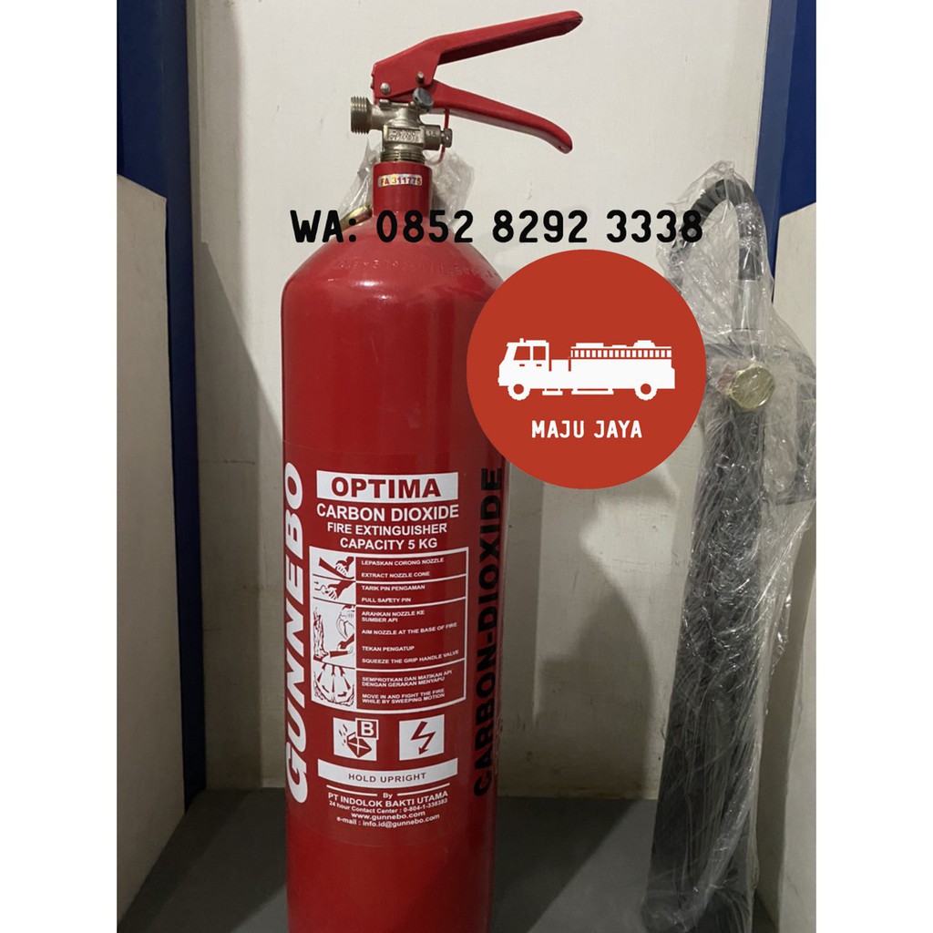 APAR Fire Extinguisher Gunnebo CO2 5 kg [9B15-FEX-03-002]