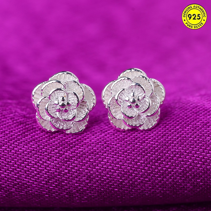 Anting Klip Tanpa Tindik Bahan S925 Silver Aksen Mutiara