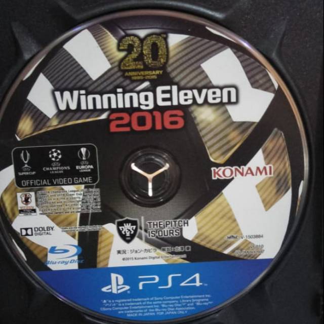 Kaset PS4 / BD PS 4 WINNING ELEVEN SECOND NORMAL