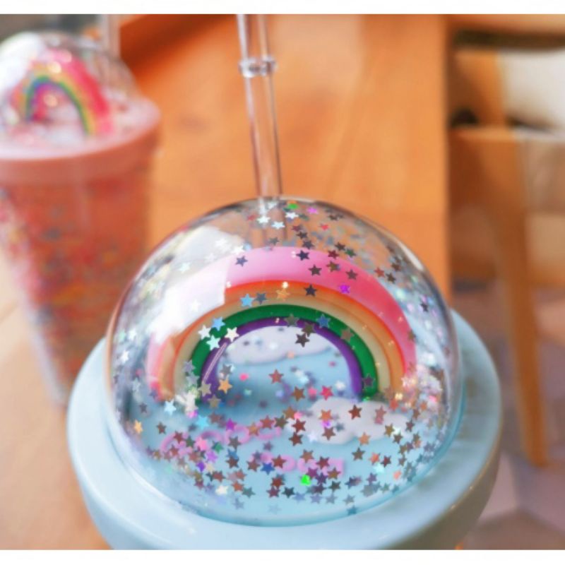 Tumbler Rainbow/tumbler anak/tumbler unik