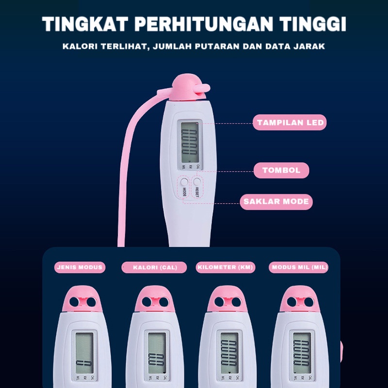 Mainland Lompat Tali Digital Tali Skipping Elektronik OST106