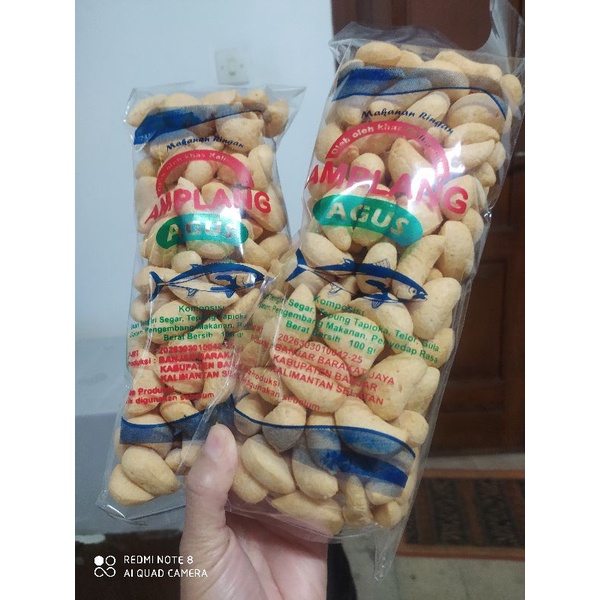 

Krupuk Kuku macan amplang Enak gurih tidak amis