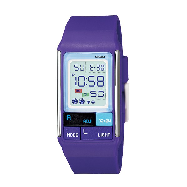 Silver_0  Jam Tangan Wanita Casio LDF-52-6A Original Garansi Resmi 1 thn  ZZ10