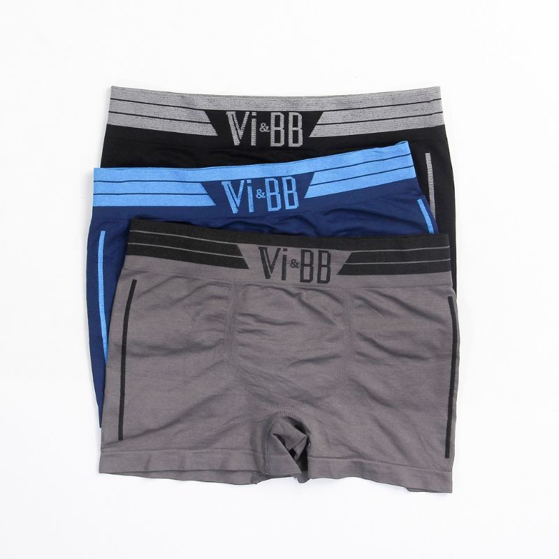 MR DAX | Vi&bb |Celana Dalam Pria Boxer Seamless Rajut Size M,L,XL,XXL - MR DAX 296