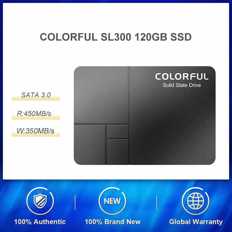 Colorful SSD SL300 120GB / SSD 120GB COLORFUL SATA3 / SSD 120GB