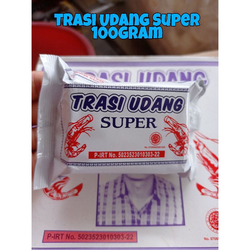 

TRASI UDANG SUPER 100GRAM / TERASI UDANG ASLI / TERASI UDANG REBON ASLI