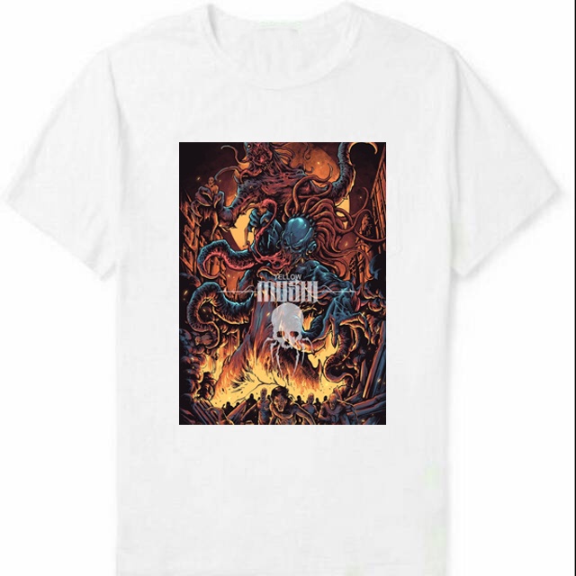 Kaos DeadSquad X Viscral Putih Tshirt Bahan Katun Casual T-SHIRT Real Pict BISA COD T Shirt Terbaru 