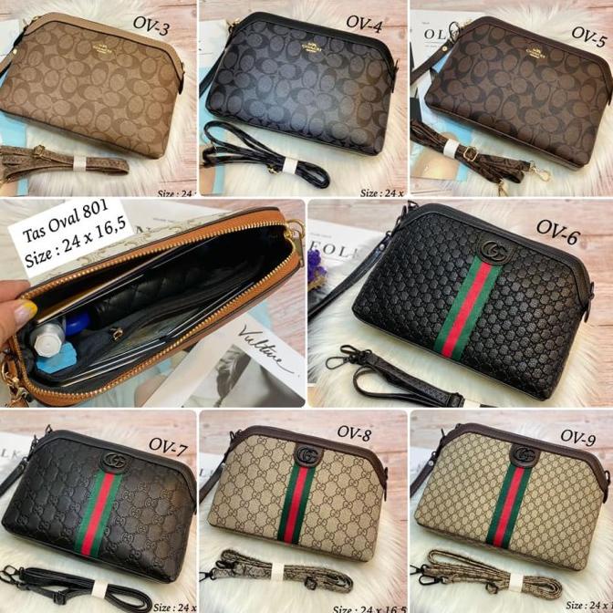 Tas Wanita Oval Import Tas Slempang Wanita Guci Import Yantiarsyifa