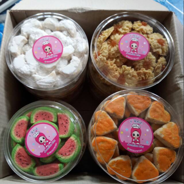 

Kue kering rumahan lebaran jamin enak homemade T'Rnie d'cemilan