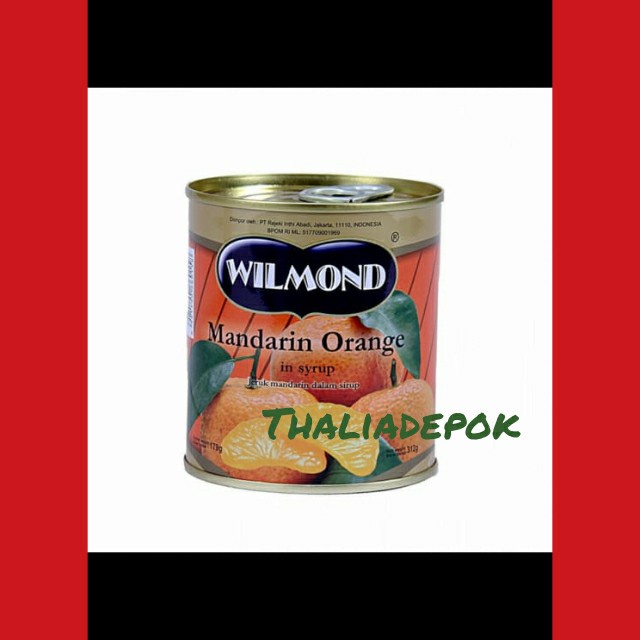 

Gg01Hh Wilmond Mandarin Orange 312Gr X 1, Jeruk Kaleng Mandarin Ds01Gkk