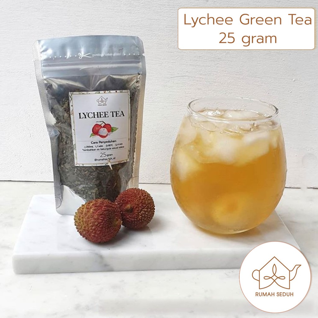 

25gr Teh Leci / Green Tea Lychee / Teh Hijau Rasa Leci