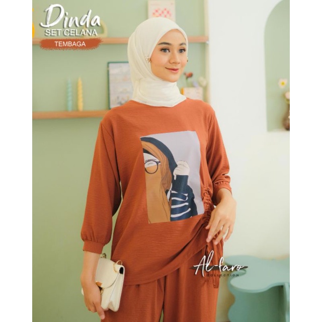 ONE SET CRINKLE SERUT DINDA SETCEL ORI AL FARO