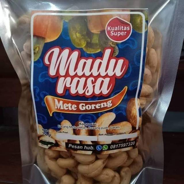 

Kacang Mete Kualitas Super Goreng