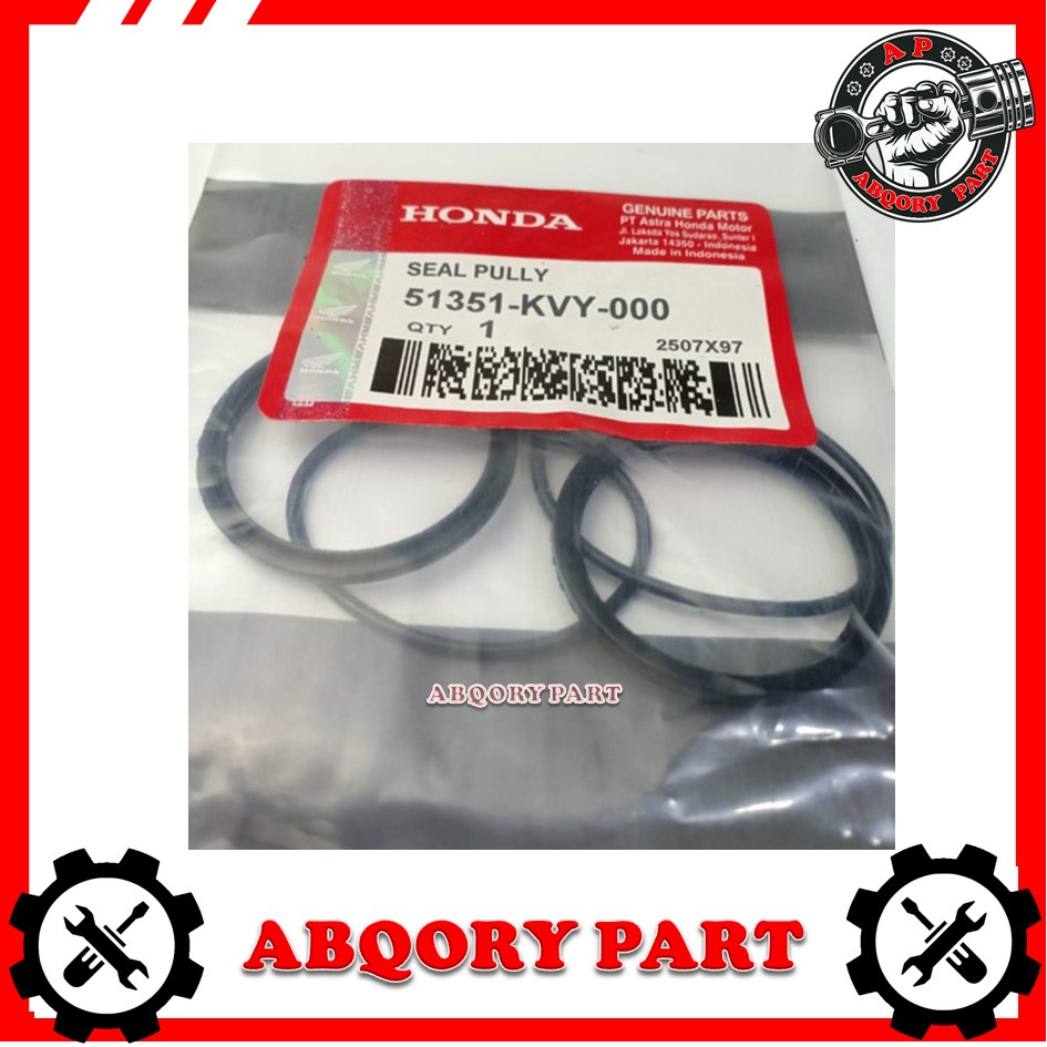 ABQORY PART___seal pully sil O Ring Honda Beat Vario Spacy Scoopy Fi KVY set