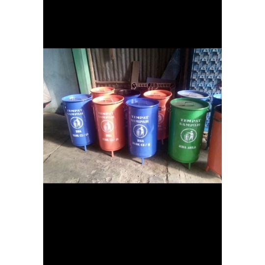 tempat sampah drum