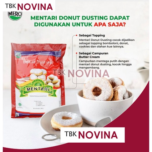 GULA DONUT / GULA HALUS MENTARI 200gr