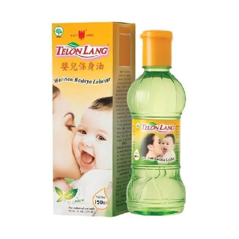 Minyak Telon Cap Lang 150 ml - TelonLang Natural 150ml