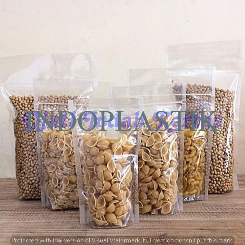 

PROMO !!! Packaging (Uk.20 x 35) - Standing Pouch Bening Seal Lebar - 1 Pack isi 50 lbr