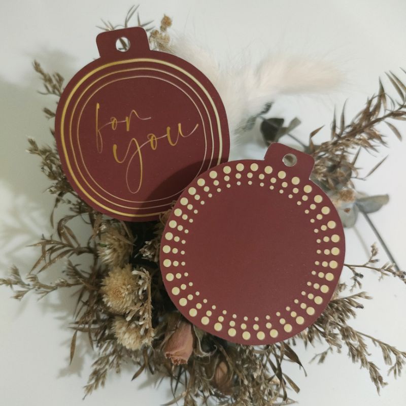 

Hang Tag Christmas / Gift tag