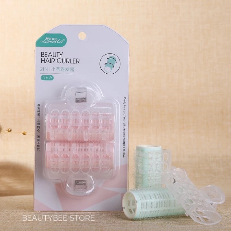 HAIR ROLLER / ROLL RAMBUT VELCRO ISI 2 + JEPITAN C246 / C247 / TOP-046