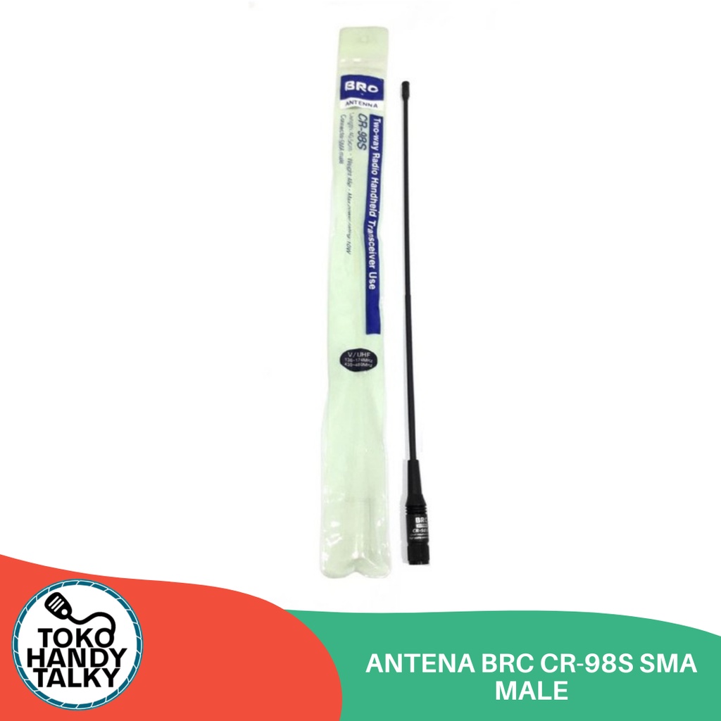 ANTENA HANDY TALKY BRC CR-98S SMA MALE NEW