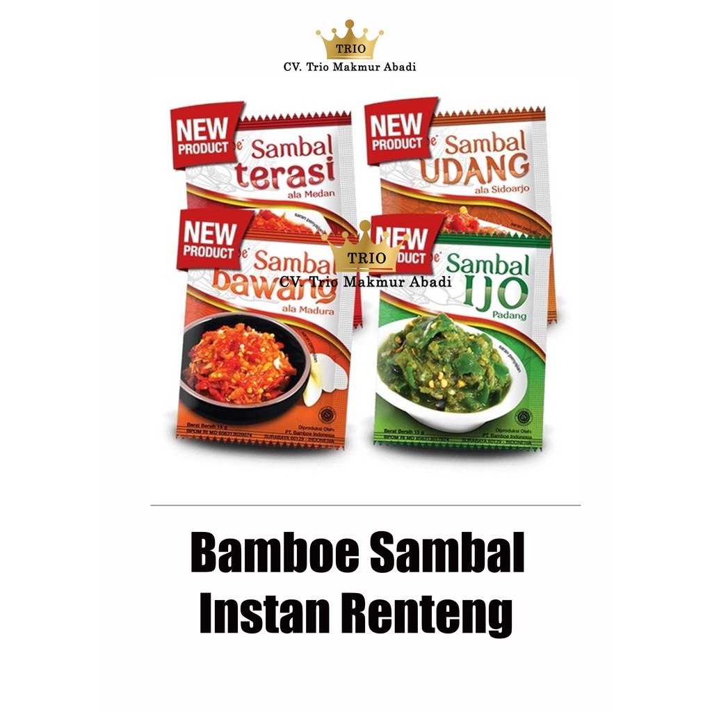 

Bamboe Sambal Instan Sachet