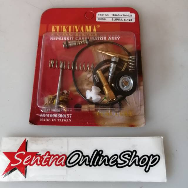 Repair kit isi karbu Karburator Supra x 125 Fukuyama 160A0KTM023