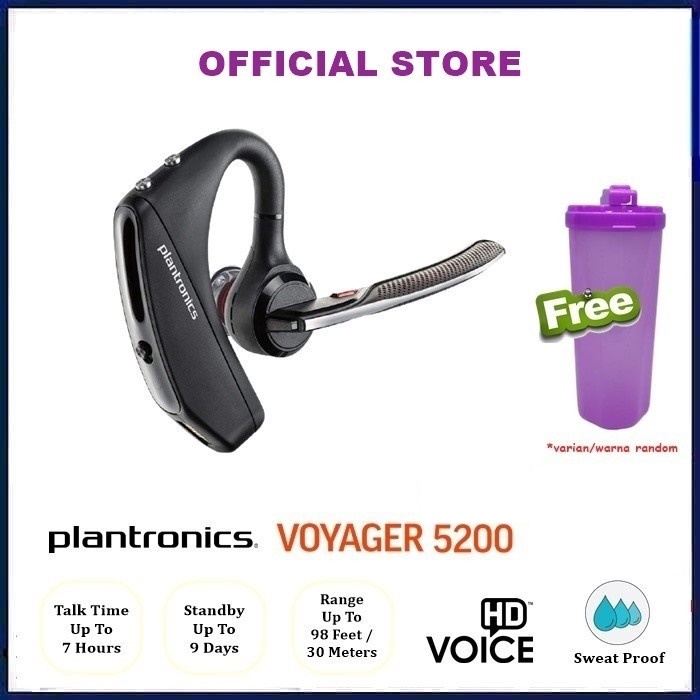 Plantronics Voyager 5200 Bluetooth Headset Earphone