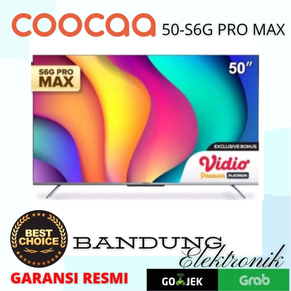 Coocaa 50s6g Pro Max Led Tv 50 Inch Uhd 4k Android
