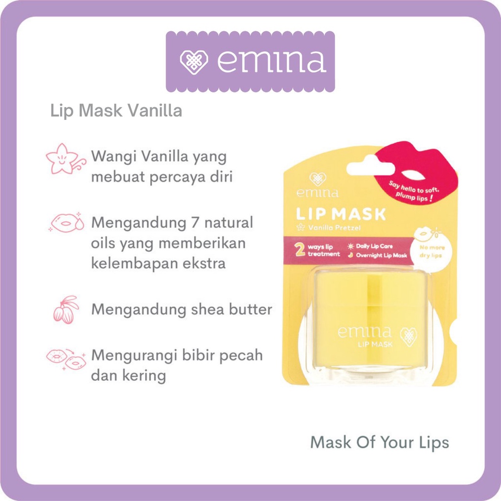 Emina Lip Mask NEW!