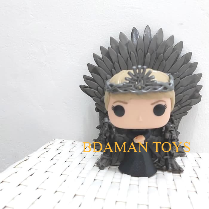 Funko Pop Game of Thrones Cersei Lannister Sitting on Iron Throne