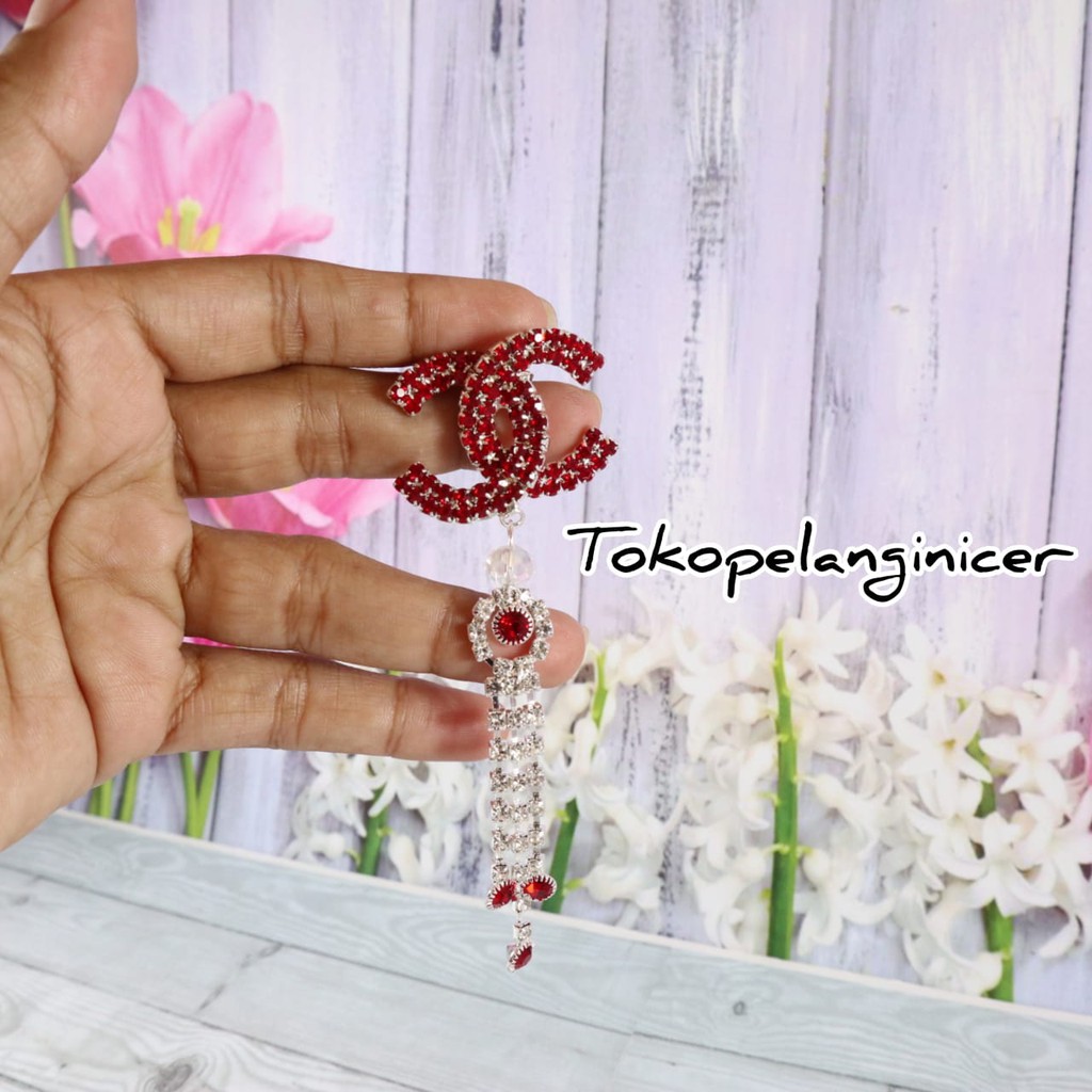 Bros Dagu hijab bros jilbab fashion wanita muslim permata mewah by tokopelanginicer