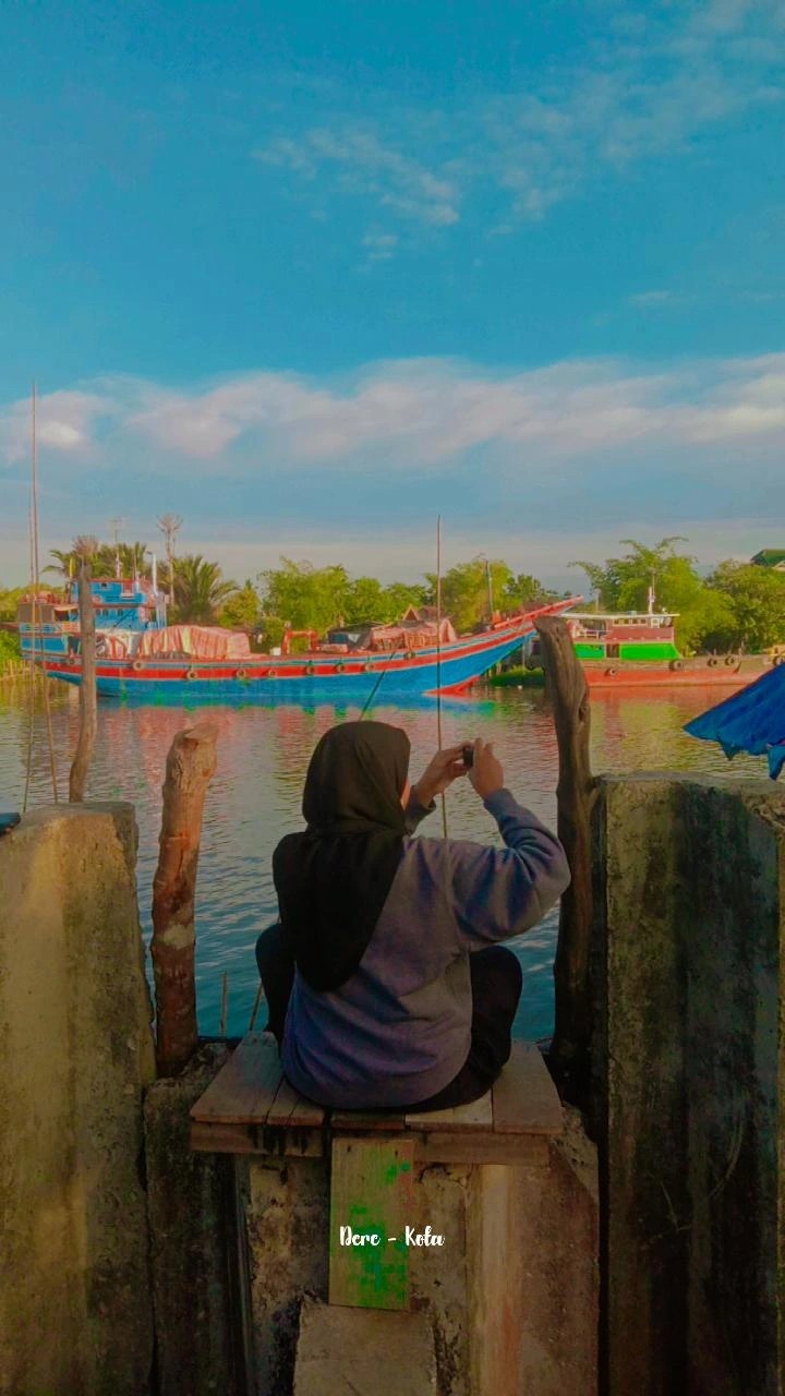 Atasan Batik Wanita Asj Sa Hrb026 Kenongo Kemeja Tosca Pendek Size M L Xl & Xxl