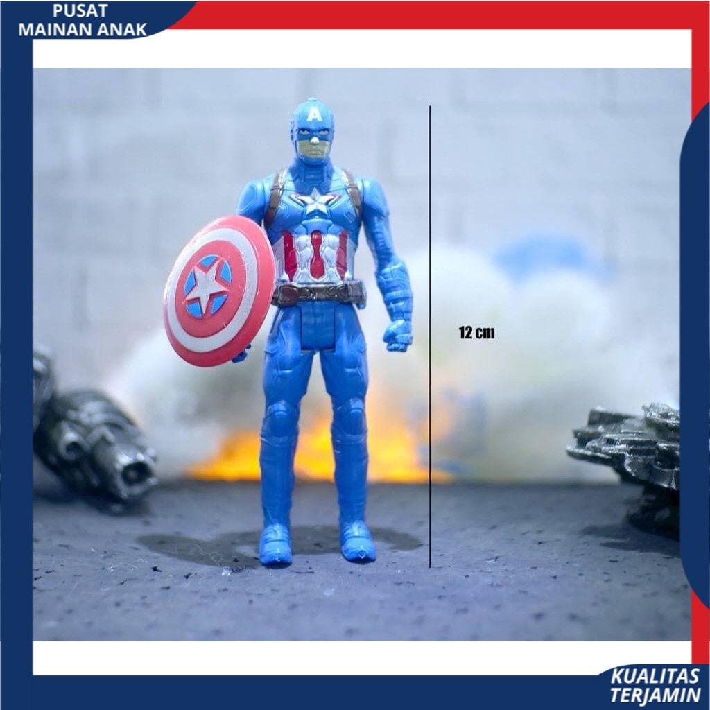 MAINAN ANAK ROBOT ACTION FIGURE Marvel Avengers 5 in1 IRONMAN THOR CAPT AMERICA HULK ANTMAN TERMURAH