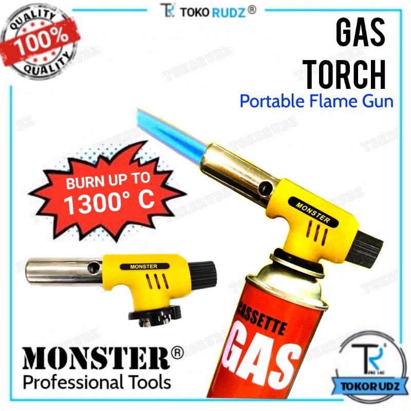 Portable Gas Torch / BBQ Blow Torch / Flame Gun / Korek 807