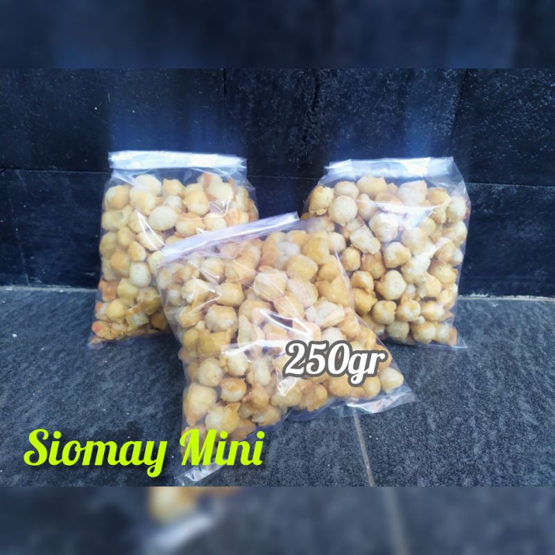 

SIOMAY MINI KHAS GARUT Toping Baso Aci 250 gram