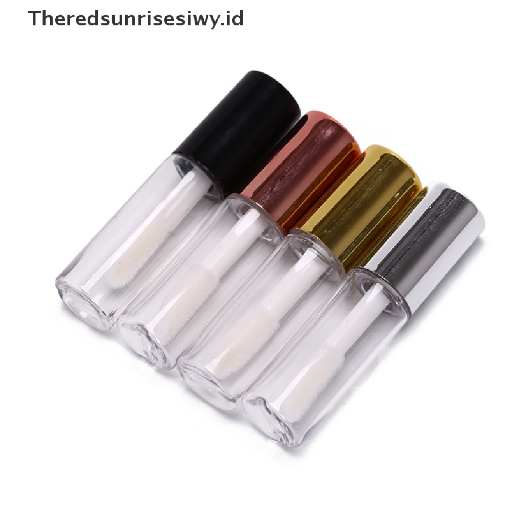 (Theredsunrisesiwy.Id) 10pcs 1.2ml Tabung Lip Gloss Kosong Lip Balm Botol Wadah