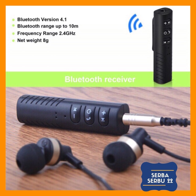 Bluetooth Wireless Audio Receiver Audio Jack Music